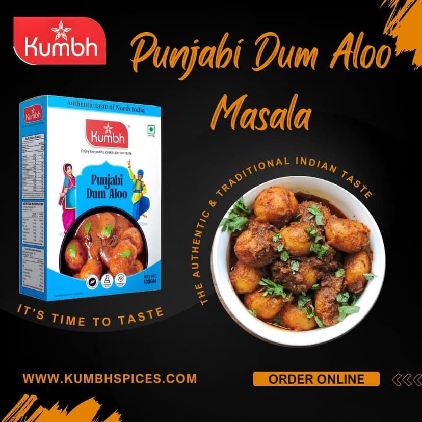 Kumbh Punjabi Dum Aloo Masala 100 Gm view 3