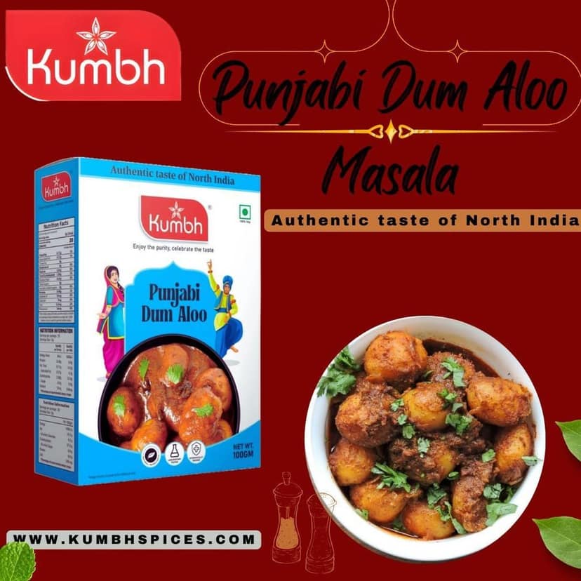 Kumbh Punjabi Dum Aloo Masala 100 Gm view 4