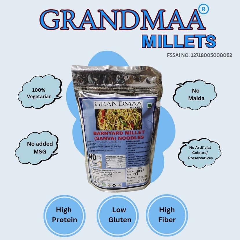 Barnyard Millet Noodles view 2