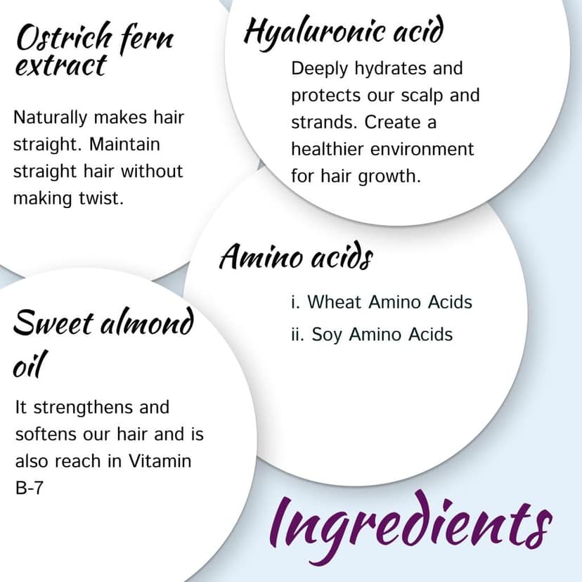 Ktein 100% Plant Based Hair Straightening Serum view 7