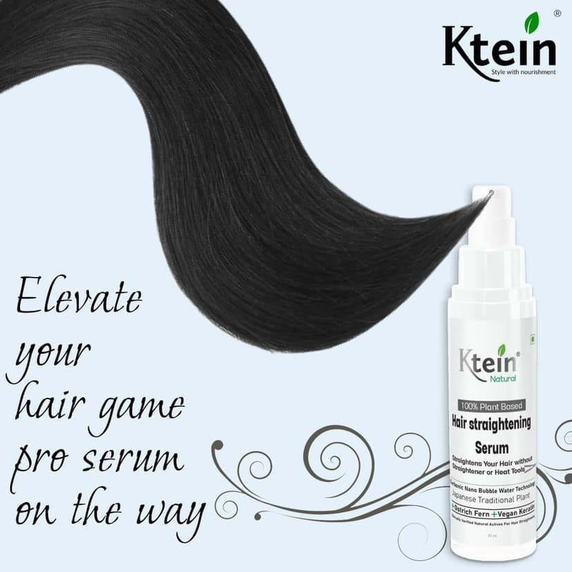 Ktein 100% Plant Based Hair Straightening Serum view 8