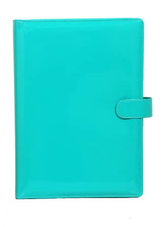 Sukeshcraft Dak File Folder with Belt Patent (Sea Green)