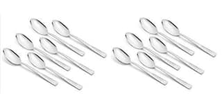 Montavo by fns Helios Stainless Steel Tea Spoon 12 Pcs Set