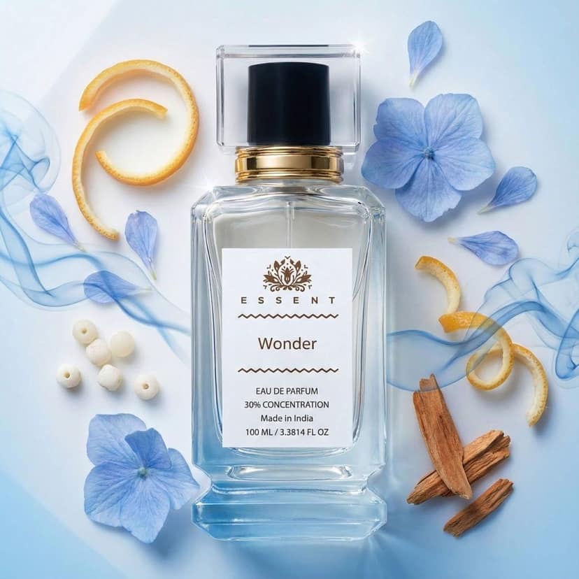 Essent Perfumes Wonder Eau de Parfum (EDP) – Fresh Floral Long Lasting Perfume – Unisex Fragrance – Daily Wear Scent view 5