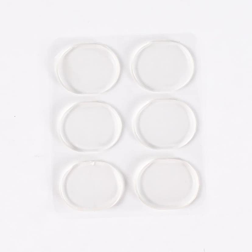 Silicone Shoe Insoles Pads, Mat Silicone Heel Pads (1 Pair) view 4