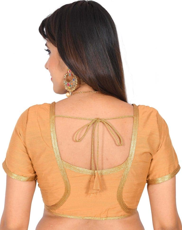 JISB Double lace Blouse, Biscuit view 2