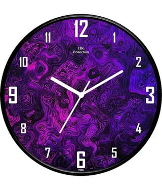 IIK COLLECTION - Circular Analog Wall Clock