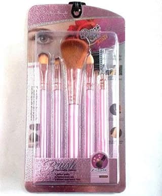 Nawani Professional Make Up Brush Set of 5, Color As Per Availability (Multicolour)