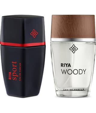 RIYA Sport & Woody, Long Lasting Perfume, 30ml Each, Pack of 2 Eau de Parfum - 60 ml