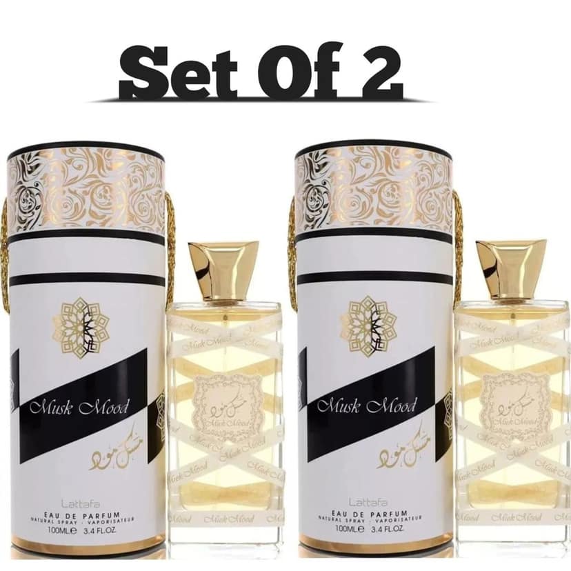 Lattafa Musk Mood Eau De Parfum 100ml for Men Women Perfume Limited Offer Buy 1 Get 1 Free Perfume