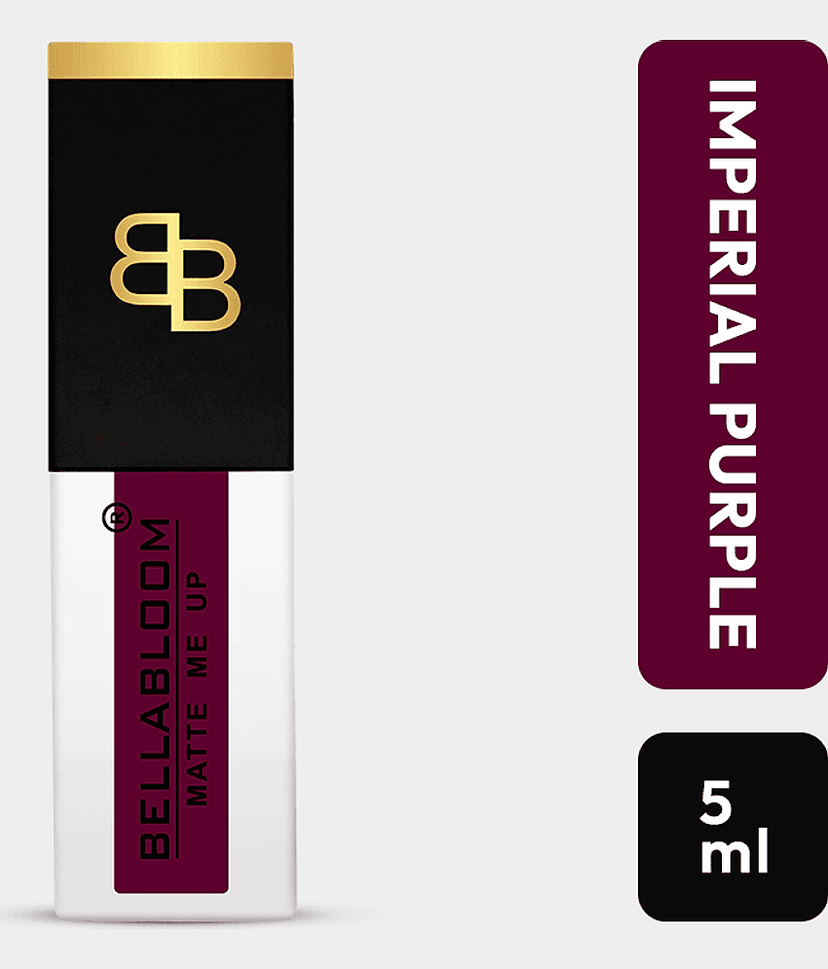 BELLABLOOM Maroon Matte Long Lasting Liquid Lipstick ( Pack of 1 ) view 2