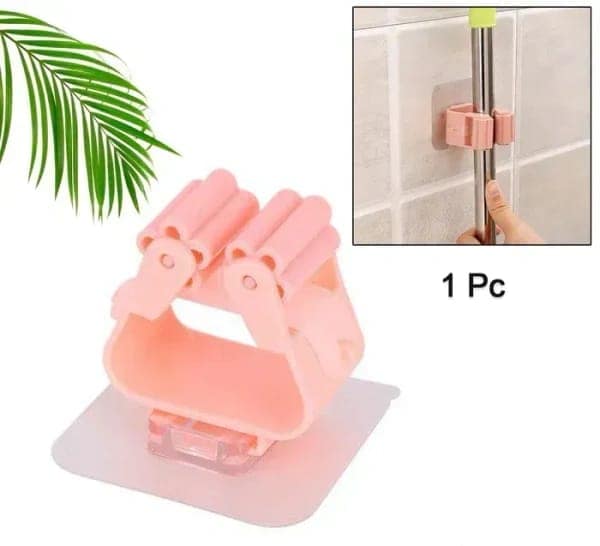 MOP AND BROOM HOLDER view 2