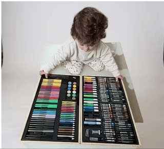 MANSII ECOM 150-Piece Deluxe Art Set for Kids