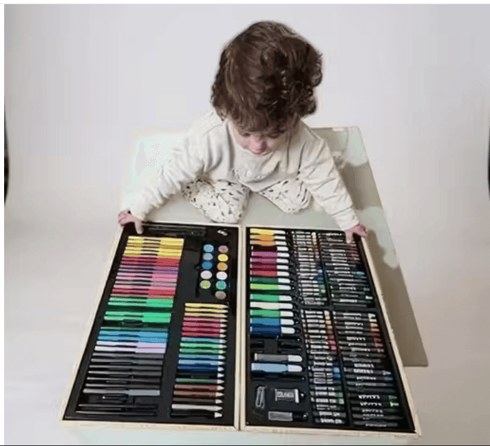 MANSII ECOM 150-Piece Deluxe Art Set for Kids