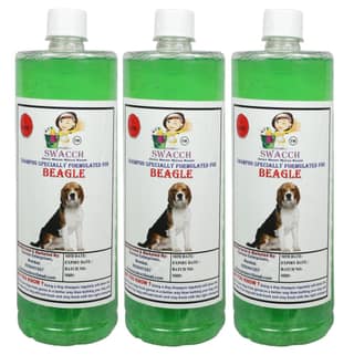 Swacch Shampoo Specially Formulated for Beagle (1 Litre) (Combo Pack of 3) Neem Alovera