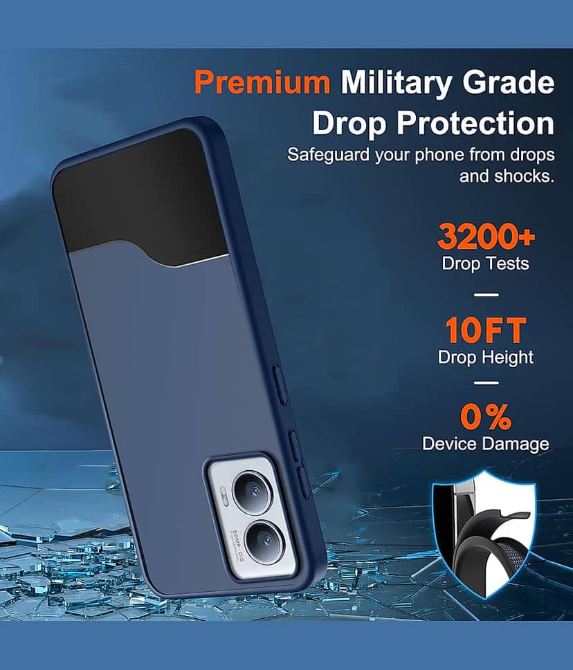 BIG WINGS Shock Proof Case Compatible For Polycarbonate Moto Edge 50 Fusion 5G ( Pack of 1 ) view 2