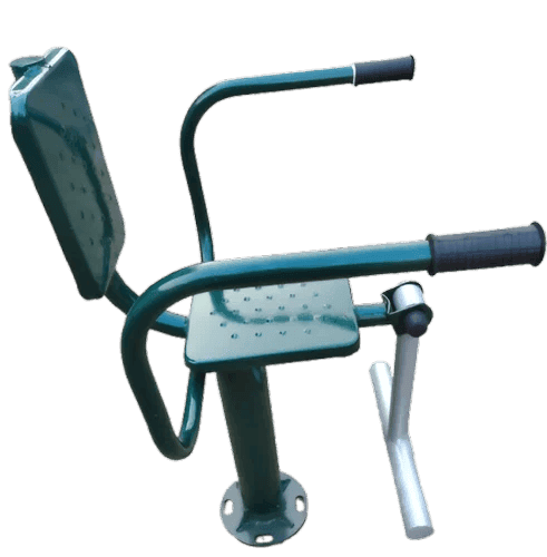 Commercial Outdoor Fitness Equipment - Single Leg Press view 2