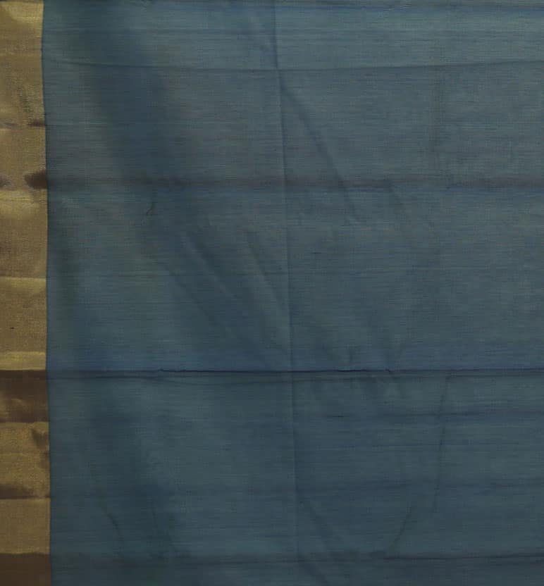 Handloom Chanderi Silk By Cotton Saree view 4