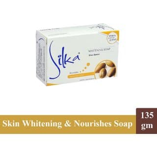 Silka Shea Butter Whitening Face & Body Soap - Pack Of 1 (135g)