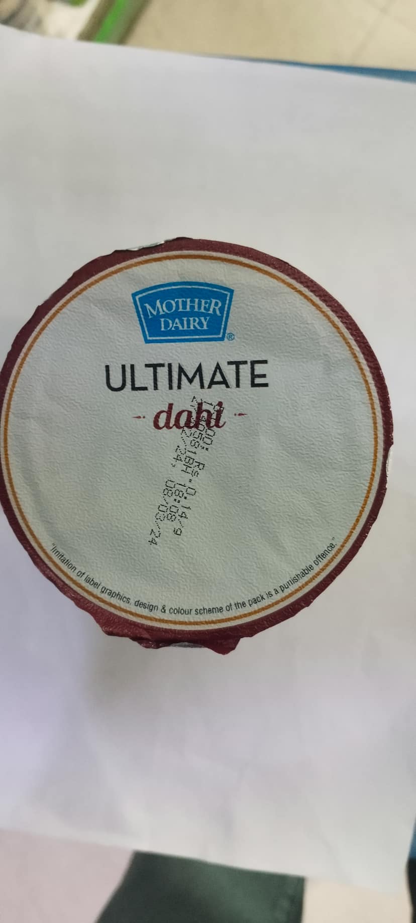 Mother Dairy Ultimate Dahi