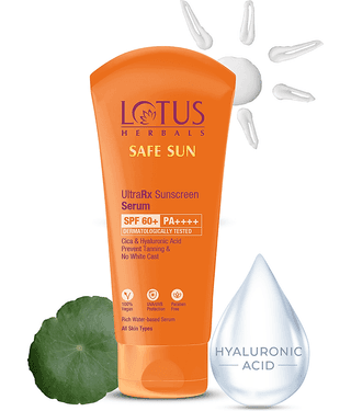 Lotus Herbals UltraRX Sunscreen serum SPF 60 PA++++ (75 g)