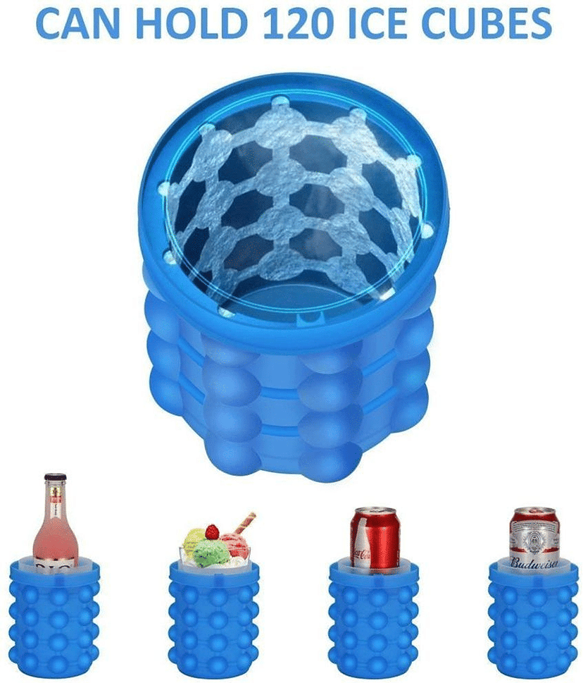 sakimo Silicon Ice Bucket Multicolor 1 Pcs view 2