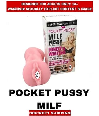 MALE ADULT SEX TOYS REAL POCKET PUSSY MILF MASTURBATOR For Men