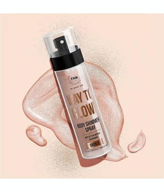 TNW - The Natural Wash Way Toglow Body Shimmer Spray, Hydrates Skin, Improved Texture, 120Ml