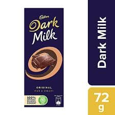 CADBURY DARK MILK 72GM