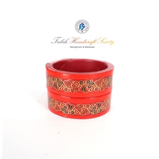 FHS Traditional Handmade Flowers Design Peach Colour