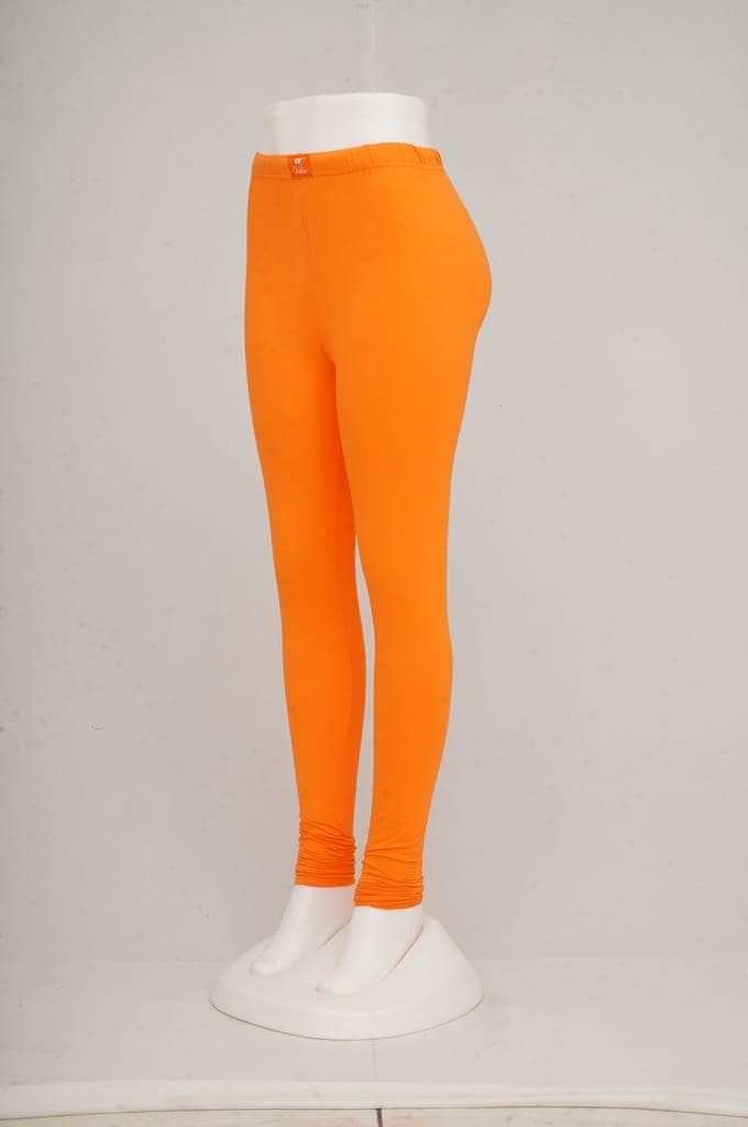 Women Orange Leggings