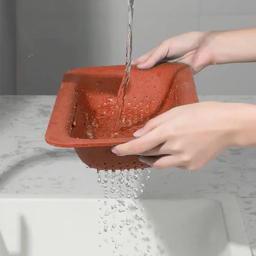 Wholesale Item - KITCHEN PLASTIC SINK DRAIN VEGETABLE FRUIT BASKET - MOQ 28 Pieces view 3