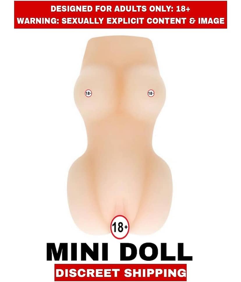 Sexual Wellness Men's Sex Toys Masturbator Mini Doll Hand-held Masturbator Pocket Pussy Masturbator for Men