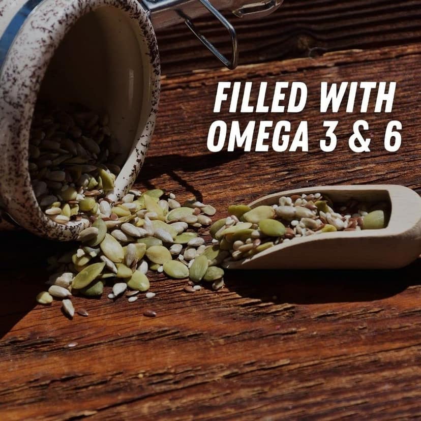 Mix Seeds- Flax seeds, Pumpkin seeds, Sunflower seeds view 3
