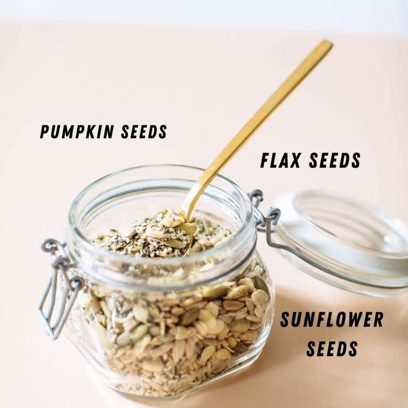 Mix Seeds- Flax seeds, Pumpkin seeds, Sunflower seeds view 5
