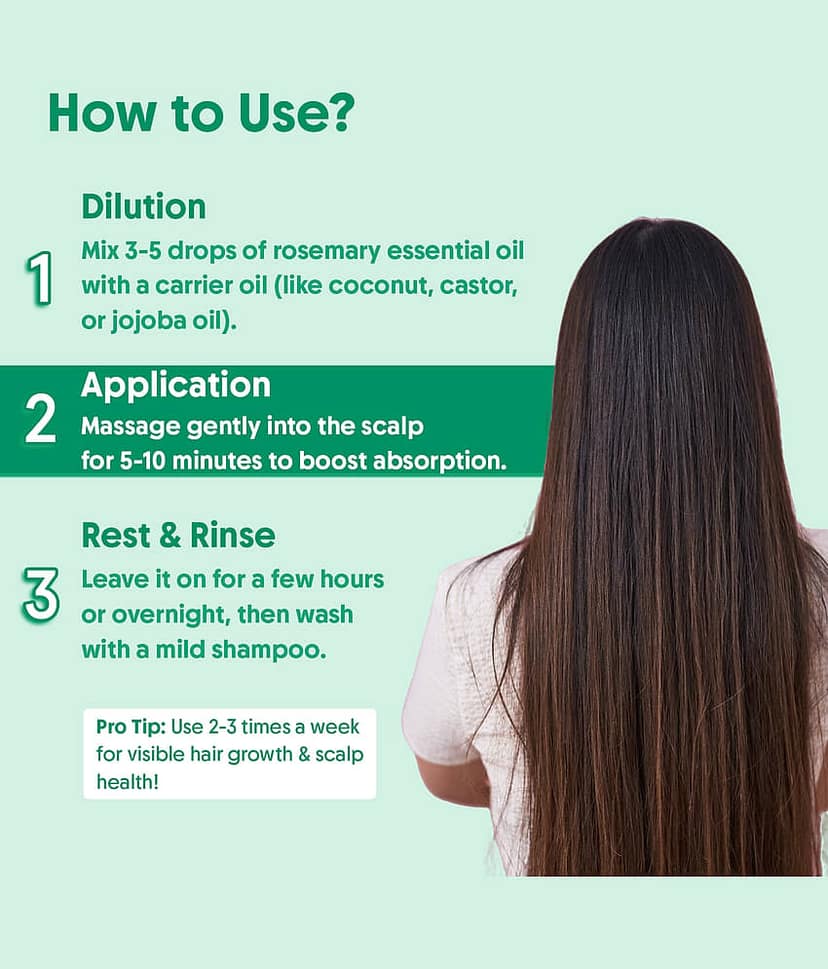 Aravi Organic Rosemary Aromatherapy Essential Oil Aromatic With Dropper 100 mL ( Pack of 1 ) view 2
