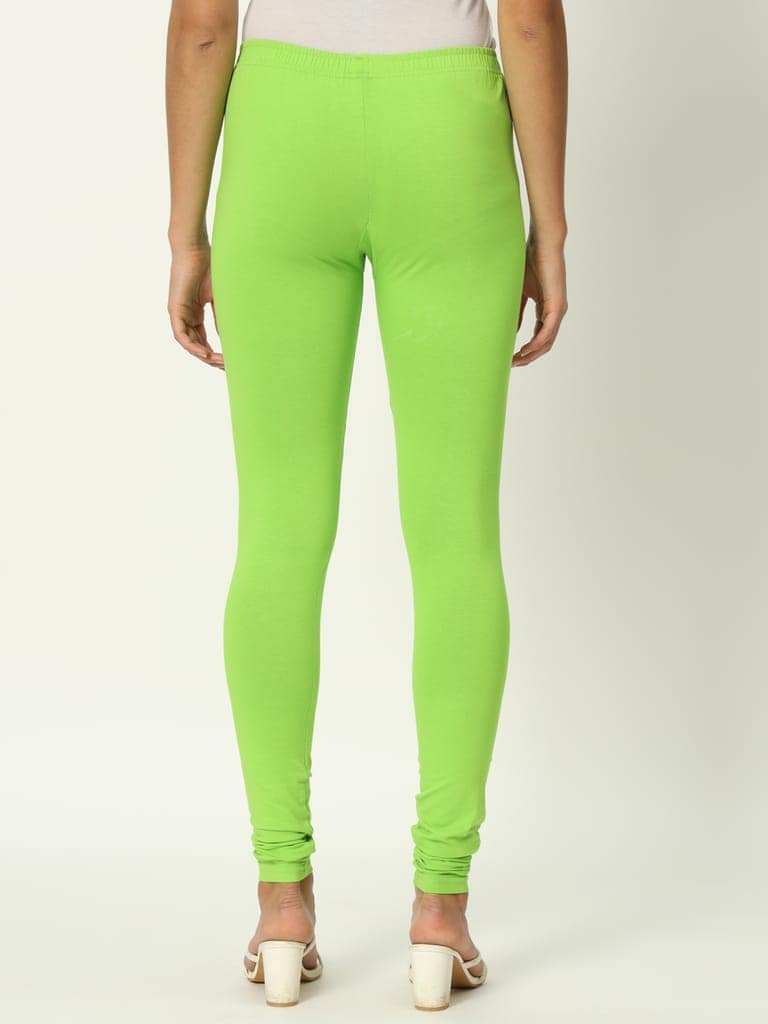 SOFT COLORS Women's Skinny Fit Ethnic Wear Churidar Leggings (Perrot) view 4