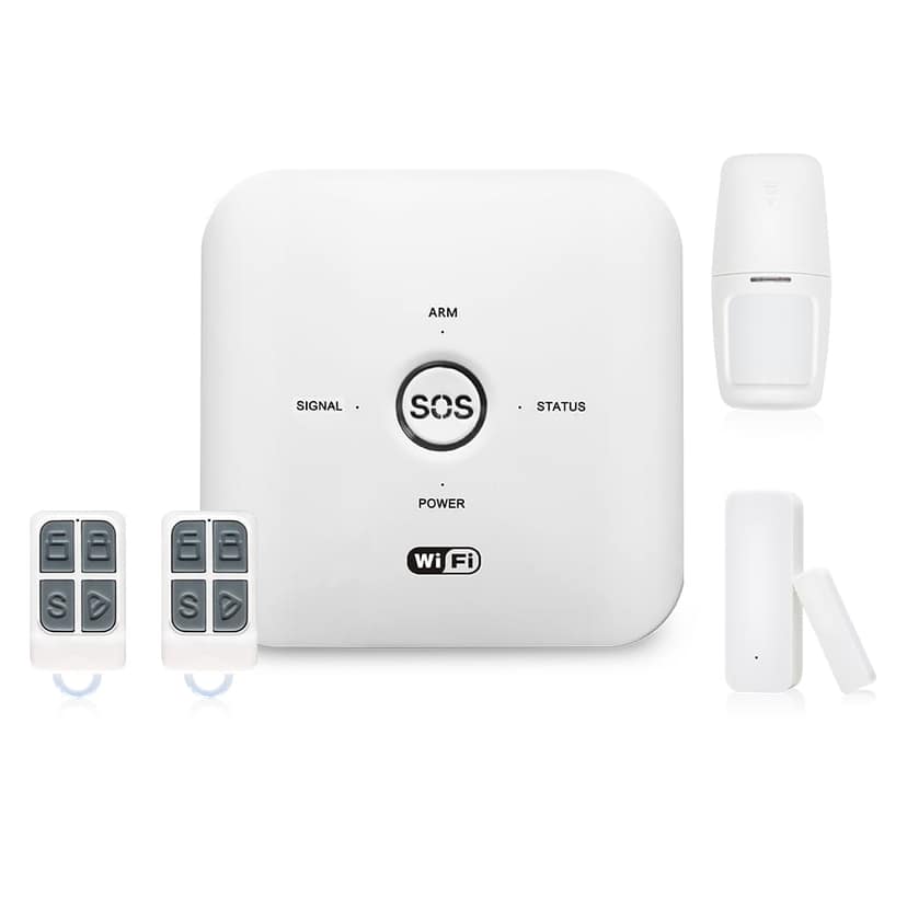 AUSHA Smart Door & Motion Alarm Security Kit | App Control, PIR Sensor, 85dB Siren view 6