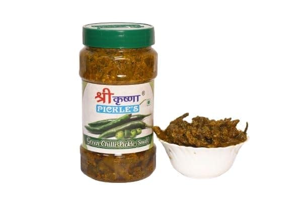 Shri Krishna Green Chilli Pickle (Small) view 3