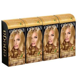 Enega Golden Blonde Hair Color Cream - 120ml | No Ammonia | With Argan Oil & Green Tea Extract | Nourishing & Long-Lasting