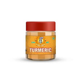Giri Turmeric Powder - 50 Gms | Haldi Powder | Yellow Colour | Manjal Thool for Pooja