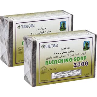 Pureform Extra Skin Whitener Bleaching Soap - Pack Of 2 (160g)