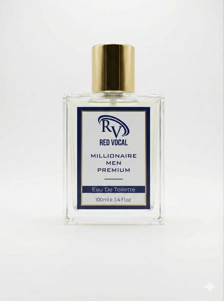 Red Vocal Millionaire Eau De Toilette for Men 100ml | Fresh Citrus, Spicy & Woody Notes | Long-Lasting Luxury Fragrance view 5