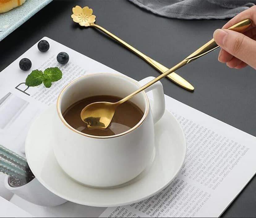 Wholesale Item - 4 PCS GOLDEN SPOON SET - MOQ 83 Pieces view 2