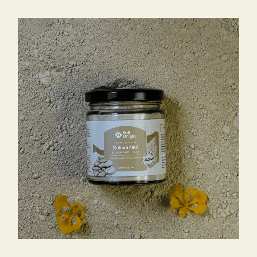 Multani Mitti Powder (Earth Fuller) - 100 Gm (pack of 2) view 4