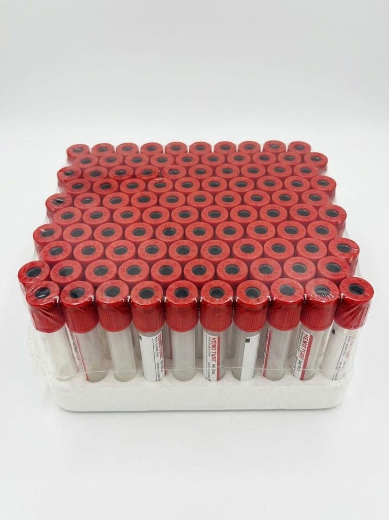 Hemo Tube Clot Activator Blood Collection Tubes - 100 Count view 2