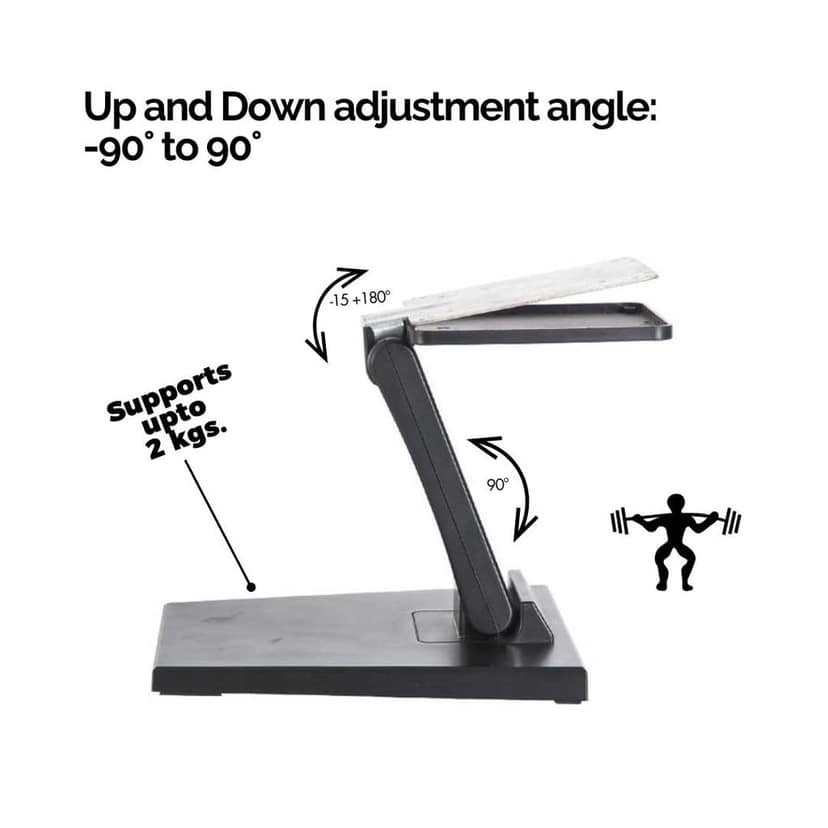 AMS Touch Monitor Stand - Stable Desktop Stand for Touch Display | LED Monitor or All-in-One view 6