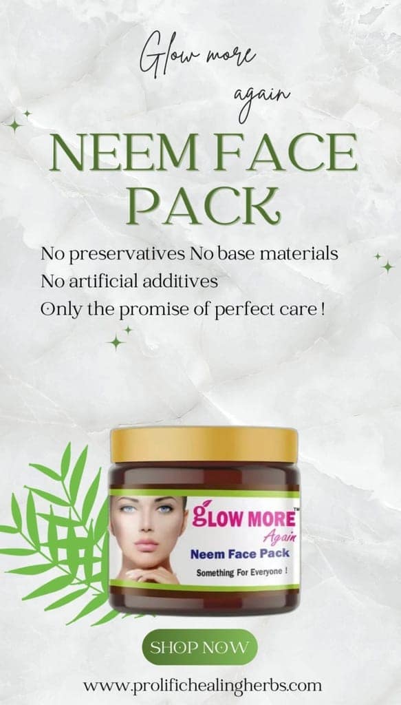 Neem Face Pack ( Remove pigmentations, Fights pollution & dust, Lightens blemishes & scars, Reduces acne causing bacteria ) view 5
