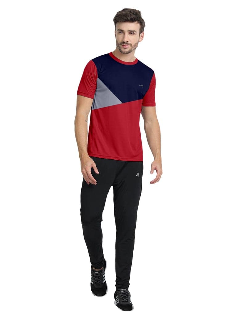 FTX Men Drifit Colorblock Half Sleeve Tshirt view 4