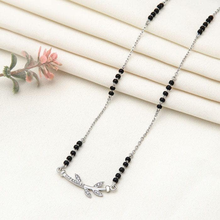 Silver Evergreen Mangalsutra view 4